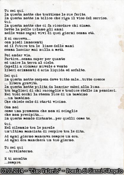 La poesia di Gianni D'Angelo