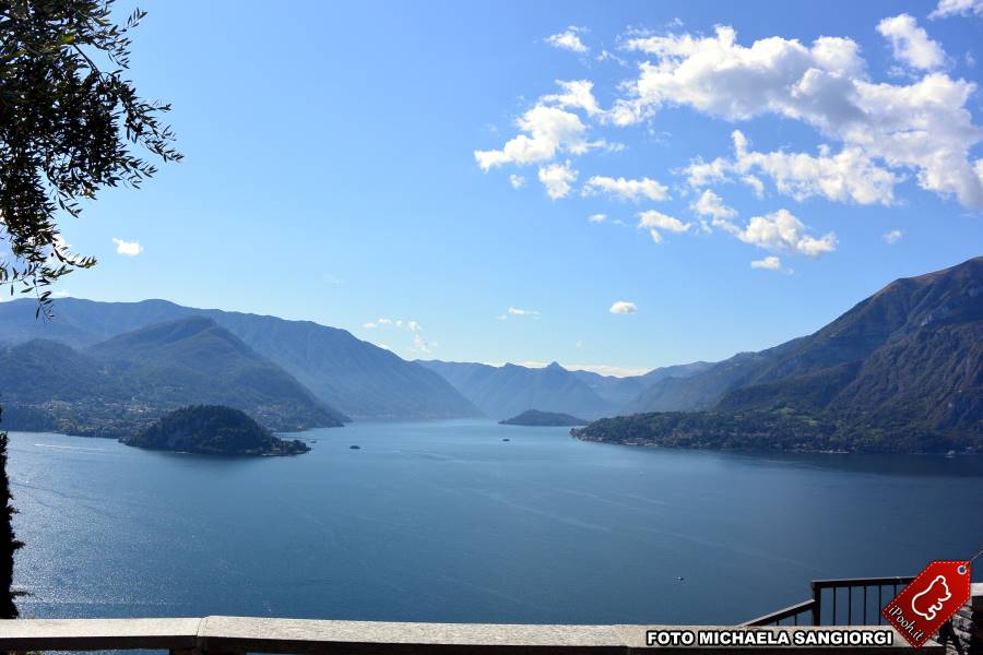 Il panorama offerto dal Lago di Como.