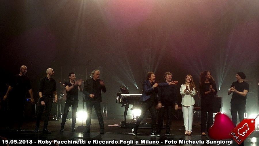 , Riccardo Fogli e la band