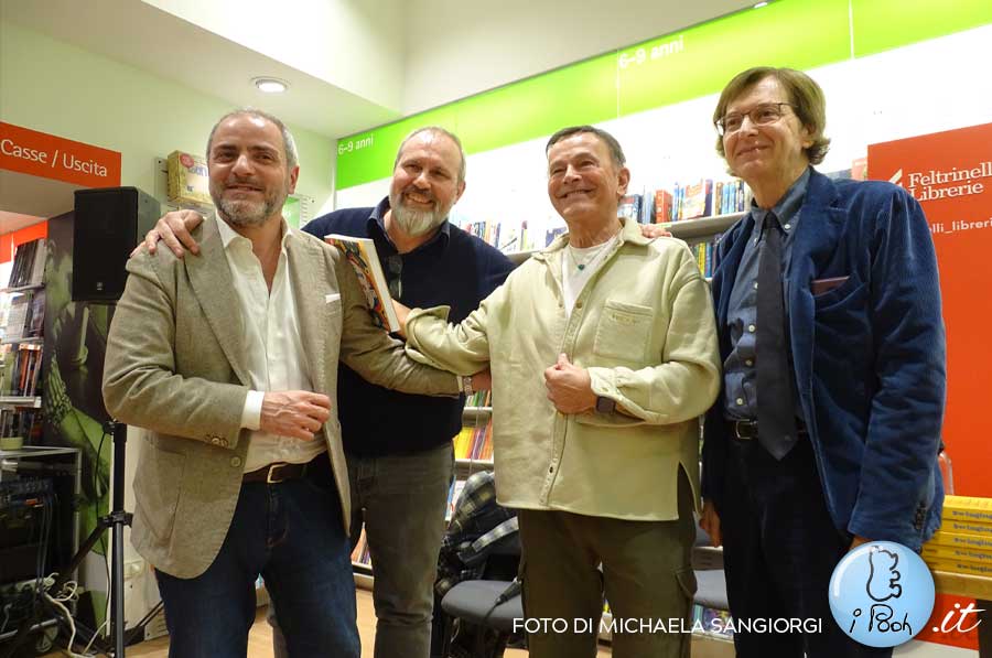 Da sinistra Michelangelo Iossa, Franco Dassisti, Dodi Battaglia, Antonio Taormina