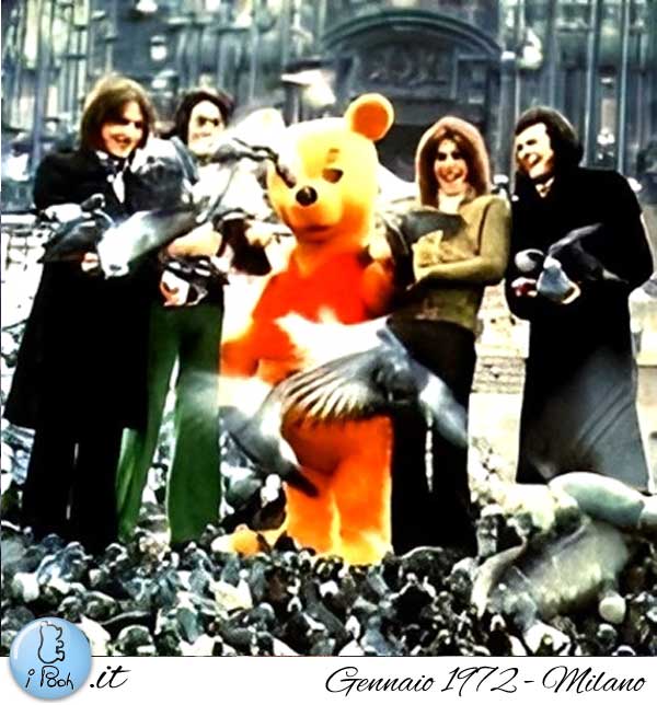 Gennaio 1972 - I Pooh a Milano