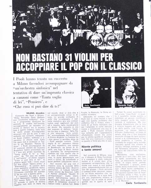 22.12.1972 - Qui Giovani - N.57 - Non bastano 31 violini per accoppiare il pop con il classico