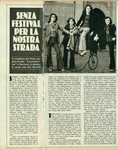 03.03.1974 - Grazia - Senza festival per la nostra strada