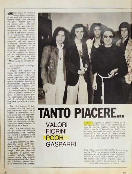 17.07.1975 - Il Monello - N°16 - Pag. 80 - Tanto piacere..., di Claudio Lippi