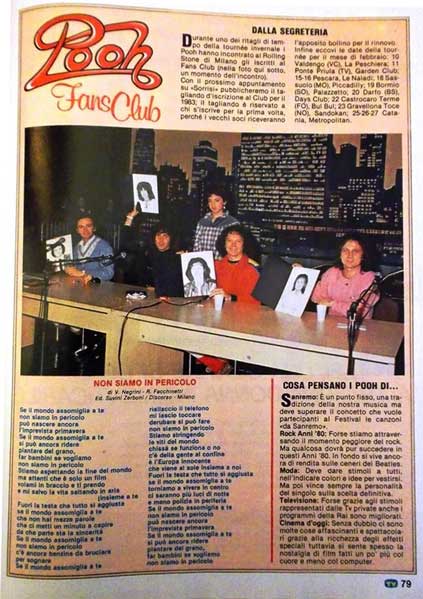 Gennaio 1983 - TV Sorrisi e Canzoni - Pag. 79 - Pooh Fans Club