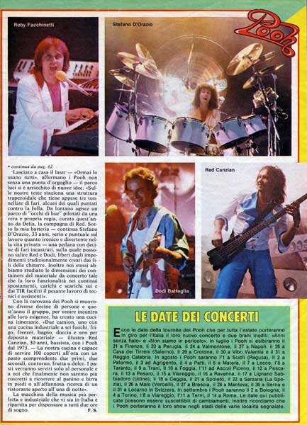 25.07.1982 - TV Sorrisi e Canzoni - N°30 - Pag.62 - Una tournée nel 2000, di Fabio Santini