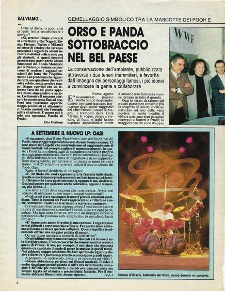 17.08.1988 - Intrepido Sport - N°33 - A settembre il nuovo LP: Oasi, di Elia Perboni 17.08.1988 - Intrepido Sport - N°33 - A settembre il nuovo LP: Oasi, di Elia Perboni