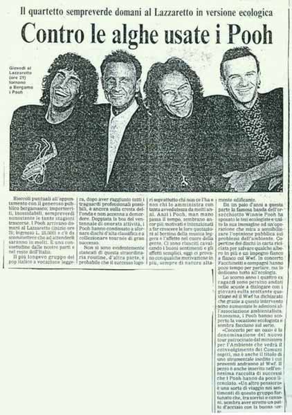 19.07.1989 - L'Eco di Bergamo - Contro le alghe usate i Pooh