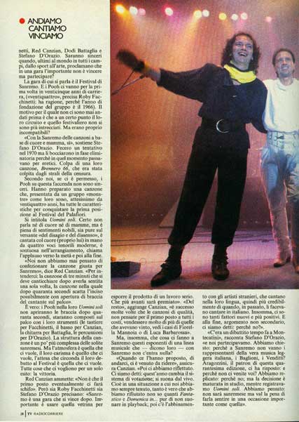 24.02.1990 - TV Radiocorriere - N.8 - Andiamo cantiamo vinciamo - Di Mario Gamba