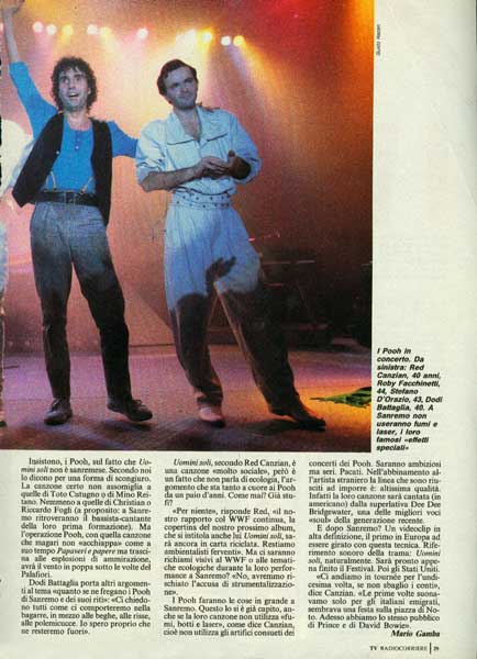 24.02.1990 - TV Radiocorriere - N.8 - Andiamo cantiamo vinciamo - Di Mario Gamba