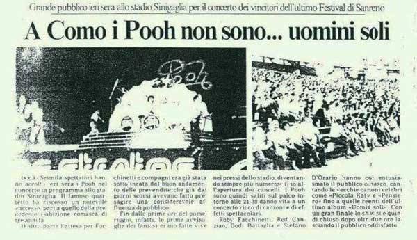 16.07.1990 - Testata sconosciuta - A Como i Pooh non sono... uomini soli