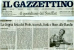14.07.2007 - Il Gazzettino - La doppia festa dei Pooh, tra rock, funk e blues alla Bandìe, di Giò Alajmo