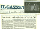 28.03.2008 - Il Gazzettino - Buon esordio a Jesolo per il nuovo tour beat dei Pooh, di Giò Alajmo