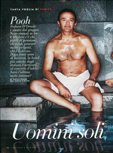07.10.2009 - Vanity Fair - Pag.176 - Uomini soli (davvero), di Andrea Scarpa