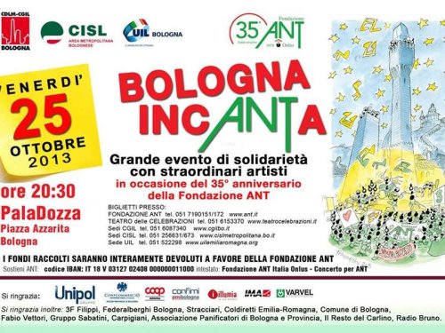 Dodi Battaglia per ANT a Bologna IncANTa