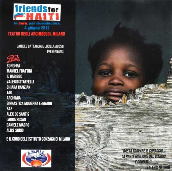Il DVD Friends for Haiti